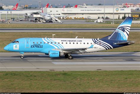 Su Gdj Egyptair Express Embraer Erj Lr Erj Lr Photo By