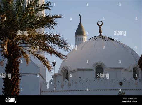 Masjid Quba The Very First Mosque That Was Built Medina Saudi Arabia