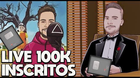 LIVE DOS 100 MIL INSCRITOS YouTube