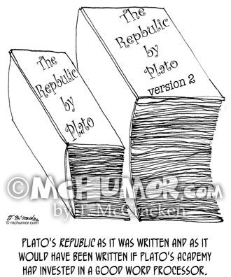 Plato Cartoon 9037 | McHumor & TheKomic Cartoons