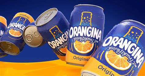 Orangina Can Beverages Package Design Justblue Design