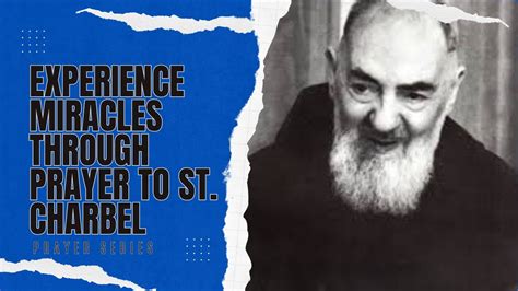 MIRACULOUS INTERCESSION Powerful Prayer To St Pio Of Pietrelcina