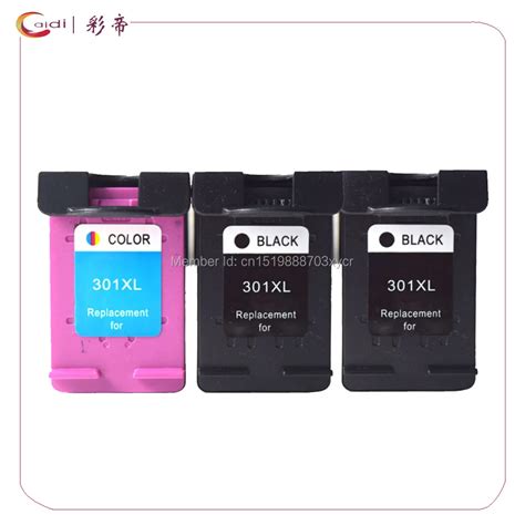 3 Pack Compatible For HP 301 XL Hp301 Ink Cartridges HP 2510 3510 D1010