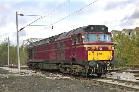 50017 Royal Oak In L M S Streamlined Livery At Crewe In 2000 Old Train Station British Rail