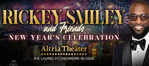 Rickey Smiley and Friends New Year's Celebration | Altria Theater ...