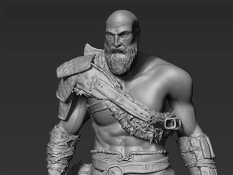 Archivo Stl Kratos God Of Warmodelo Para Descargar Y Imprimir En D