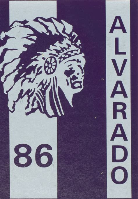 1986 yearbook from Alvarado High School from Alvarado, Minnesota for sale