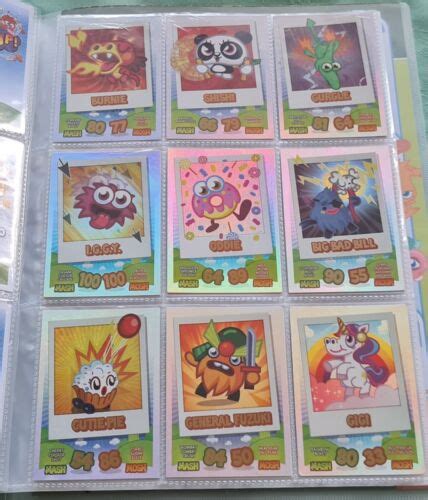 Moshi Monsters Mash Up Cards Checklist Complete Series Ultra