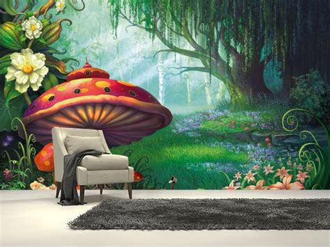 Enchanted Forest Wallpaper Mural By Philip Straub Wallsauce Uk