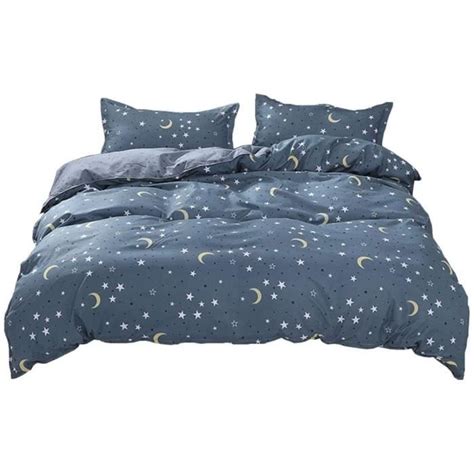 Mystère Galaxie Étoile Cosmos Housse de Couette avec Fermeture éc eu