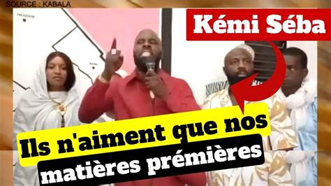 Discours foudroyant de Kémi Séba au Mali ce samedi YouTube