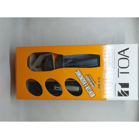 Jual Toa Zm Dynamic Microphone Shopee Indonesia