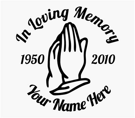 In Loving Memory Memorial Svg Diy Png Files Cutting Images And Photos