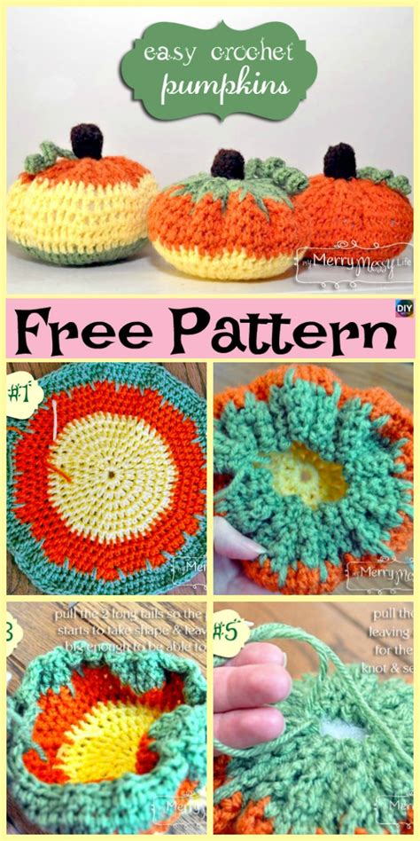 Adorable Crochet Pumpkins Free Patterns Diy Ever