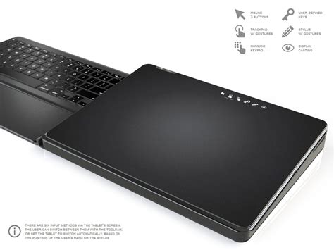 Coolpad Docking Station For Tablet With Integrated Full Sized Keyboard