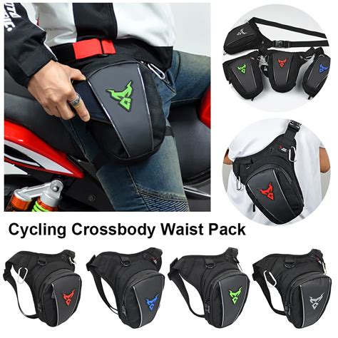 Bolsa Lateral De Pierna Ca Da Para Motocicleta Carcasa Dura Impermeable