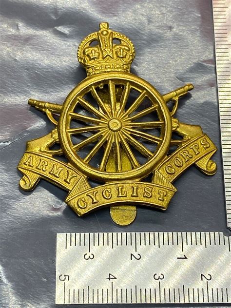 Ww1 Army Cyclist Corps Regimental Cap Badge The Militaria Shop