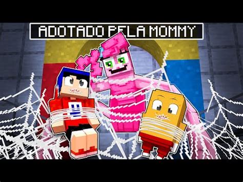 FUI ADOTADO Pela MOMMY LONG LEGS No MINECRAFT YouTube