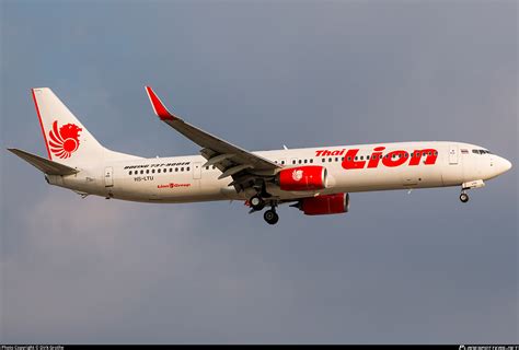 HS LTU Thai Lion Air Boeing 737 9GPER WL Photo By Dirk Grothe ID