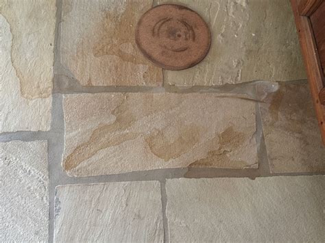 Case Study Stain Removal On Natural Stone Big Island Hi