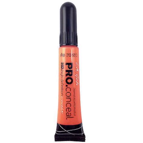 La Girl Hd Pro Concealer In Corrective Orange Shopee Singapore