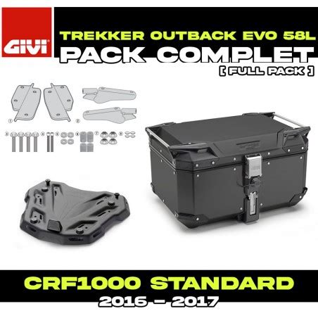 Givi Trekker Outback Evo L Black Kit