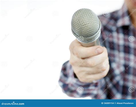 Journalist interviews stock photo. Image of press, interlocution - 36089154