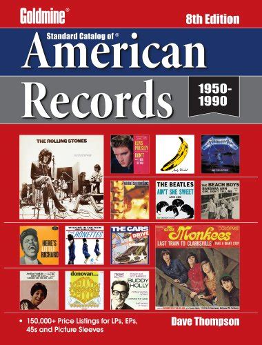 Standard Catalog Of American Records Goldmine Standard Catalog Of