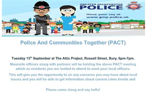 Bury Council On Twitter Rt Gmpburynorth Moorside Pact Meeting