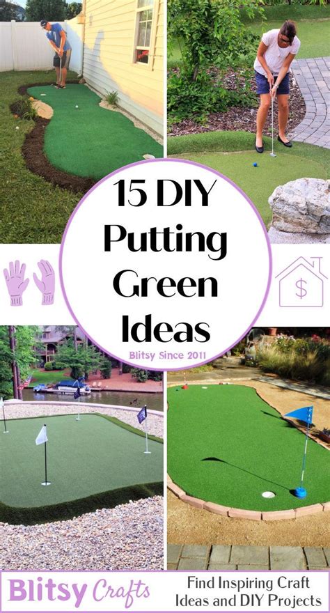 Diy Putting Green Ideas For Backyard Blitsy