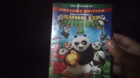 Unboxing Kung Fu Panda 3 Dvd Digital Copy Youtube