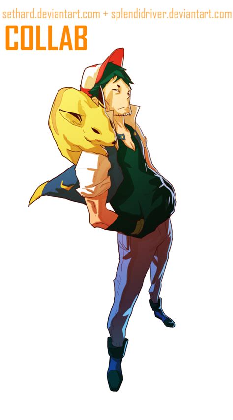 Ash And Pikachu Collab With Seth By Splendidriver On DeviantART