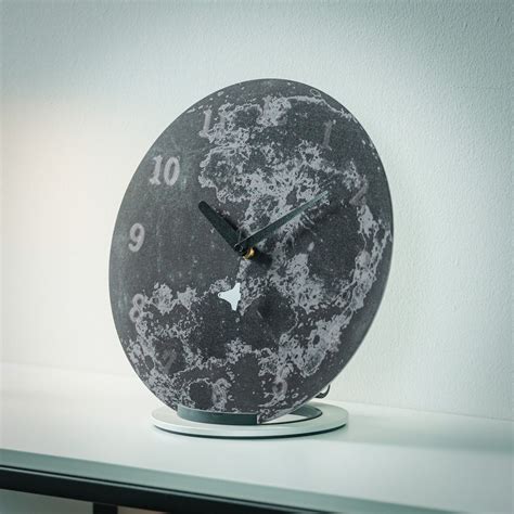 Moon Rocket Wall Clock Yanko Design Select