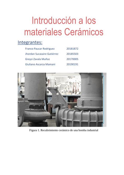 PDF Introducción a los materiales Cerámicosblog pucp edu pe blog qm2