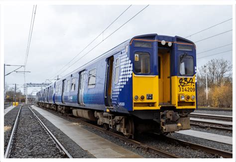 The former ScotRail Class 314 unit to be converted to hydrogen ...