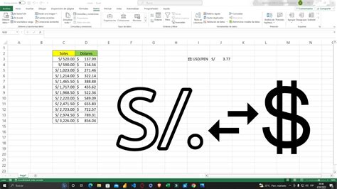 Como Obtener El Tipo De Cambio Siempre Actualizado En Excel De Manera