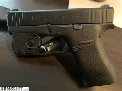 Armslist For Saletrade Glock 43x Wtlr 6