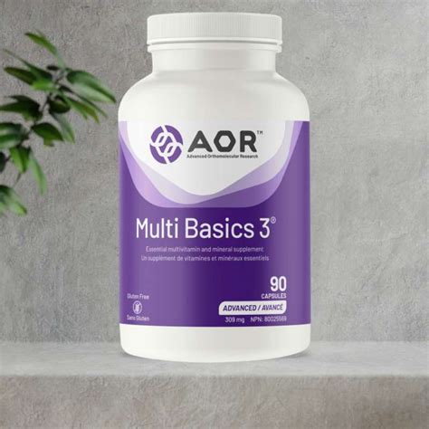 Aor Multi Basics 3 90 Capsules Absolute Health And Wellness