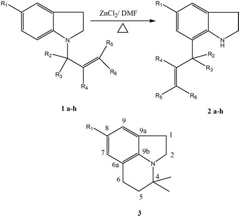 Zinc Chloride Catalyzed Amino Claisen Rearrangement Of 1 N