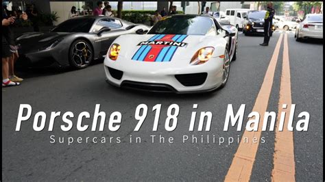 Holy Trinity Of Hyper Cars Porsche 918 Spyder BGC Car Spot YouTube