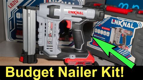 Budget Electric Nail Gun Linknal Cordless Brad Nailer Battery Powered