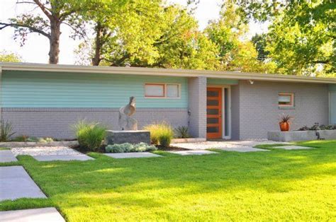 Mid Century Modern Home Exterior Paint Colors House Blueprints