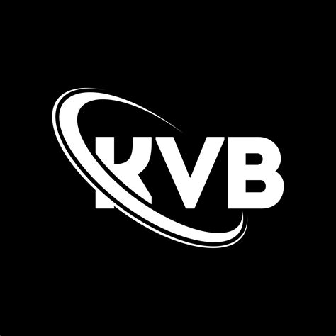 Logotipo De Kvb Letra Kvb Diseño Del Logotipo De La Letra Kvb