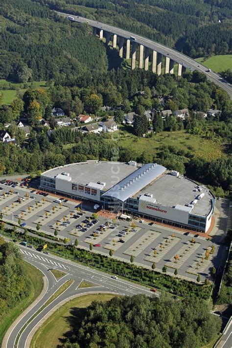 Lüdenscheid von oben Möbelhaus Sonneborn Lüdenscheid