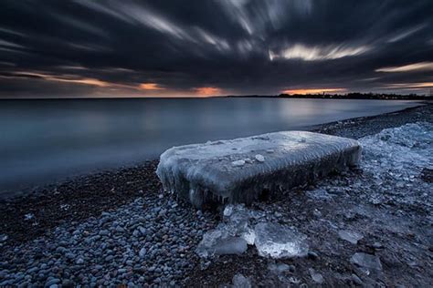 Incredible Photography of Frozen Lake Shore by Timothy Corbin - Design Swan