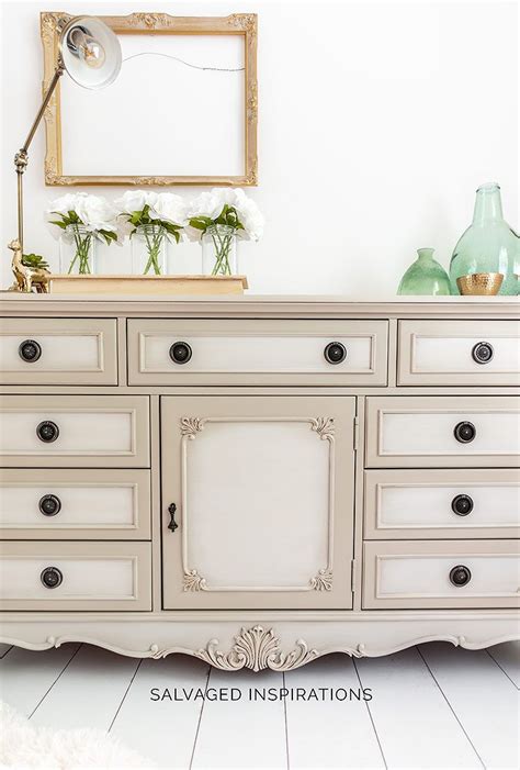 How To Blend Paint On Furniture Salvaged Inspirations Painted