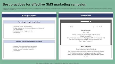 Best Practices For Effective SMS Marketing Campaign Text Message