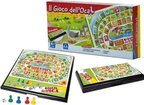 Gioco Dell Oca Per Bambini Gioco Dell Oca Da Tavolo Valigetta Tabellone