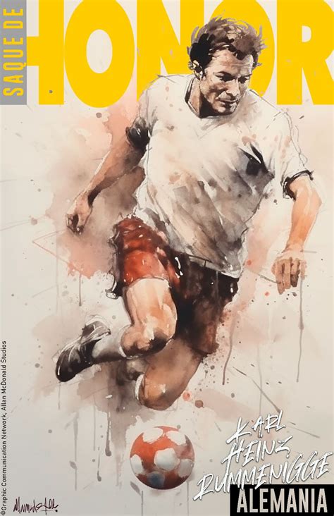 Karl Heinz Rummenigge Ilustraci N De Allan Mcdonald Contrapunto