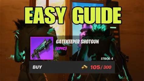 Easily Complete Eliminate Enemy Players With Gatekeeper Shotgun Fortnite Week 0 Weekly Quest